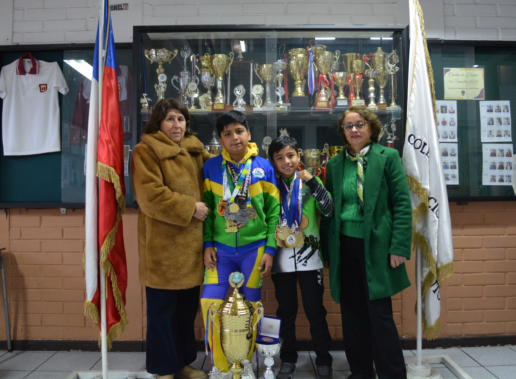 Orgullo sobre ruedas: Gaspar y Vicente brillan en el Patinaje Regional