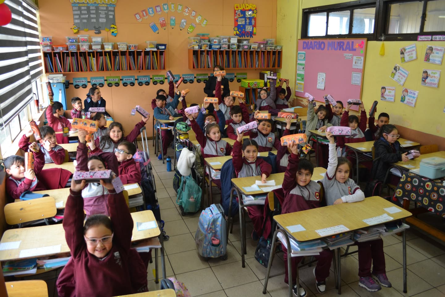 El 2°B destaca con la mejor asistencia de junio