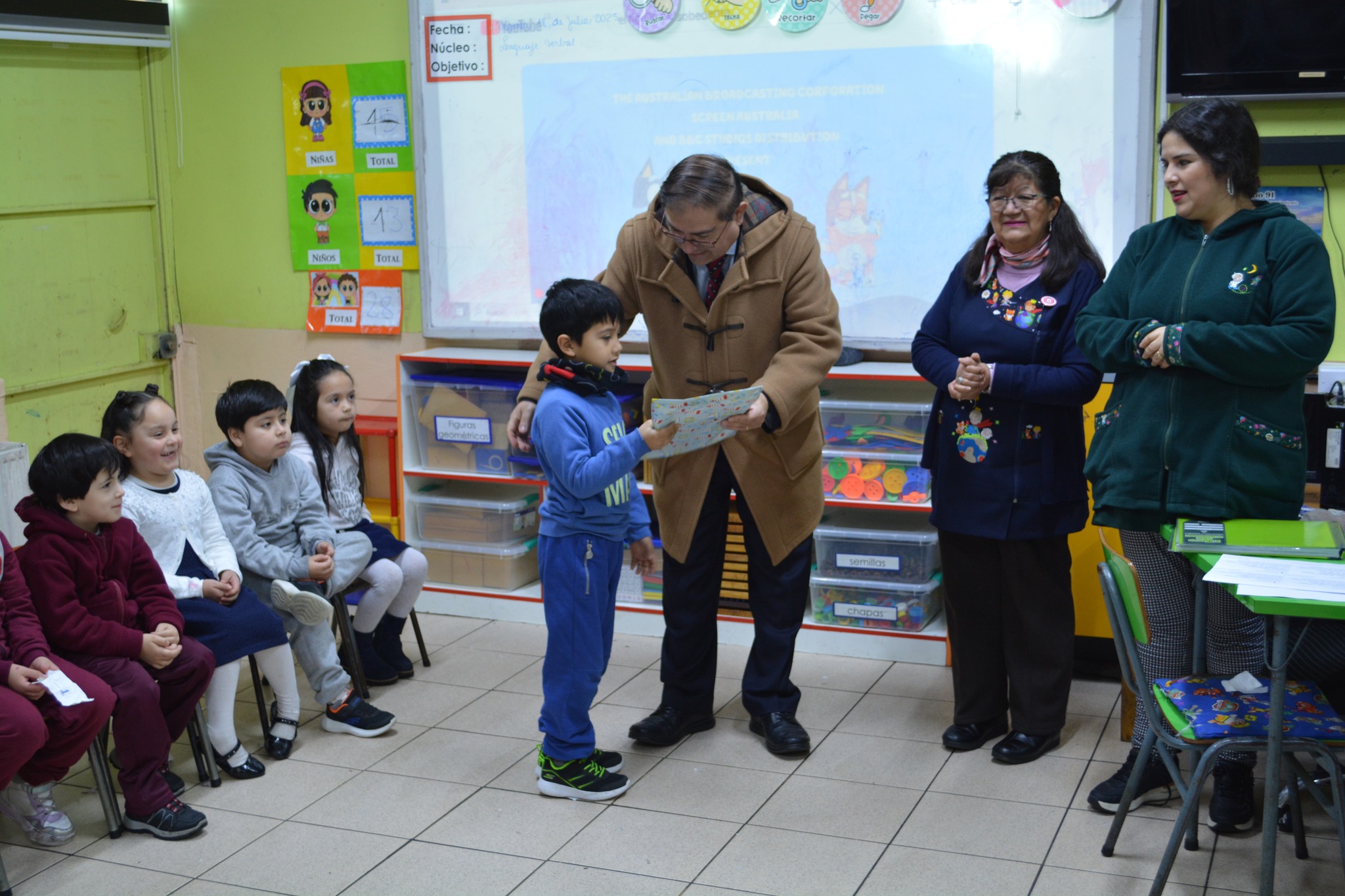 Reconocimiento a la asistencia perfecta del primer semestre