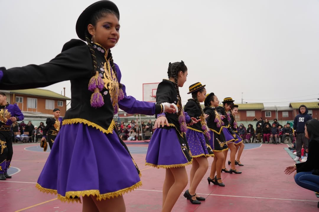 Fiestas Patrias en Colegio 2 Nachote
